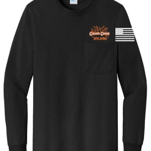 PC61LSP Port & Company® Long Sleeve Essential Pocket Tee