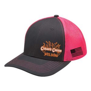PR102 Adams Brushed Cotton/Soft Mesh Trucker Cap