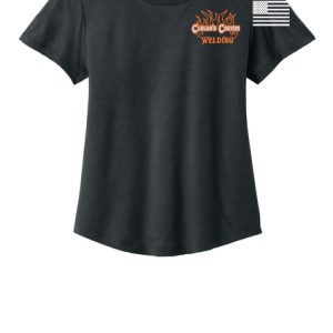 AL2015  Allmade® Women’s Relaxed Tri-Blend Scoop Neck Tee