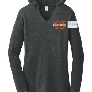 DM139L  District ® Women’s Perfect Tri ® Long Sleeve Hoodie