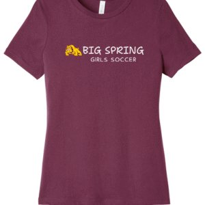 BC6400 BELLA+CANVAS® Women’s Relaxed Jersey Short Sleeve Tee - Maroon