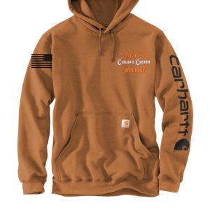 CTK288-Carhartt® Midweight Hooded Logo Sweatshirt
