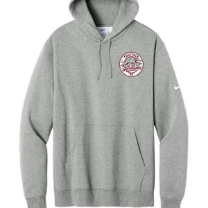 NKDR1499  Nike Club Fleece Sleeve Swoosh Pullover Hoodie